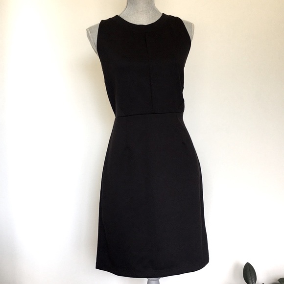 Old Navy Black Mod Structured Knit Dress, size Medium 🖤 - Picture 8 of 12